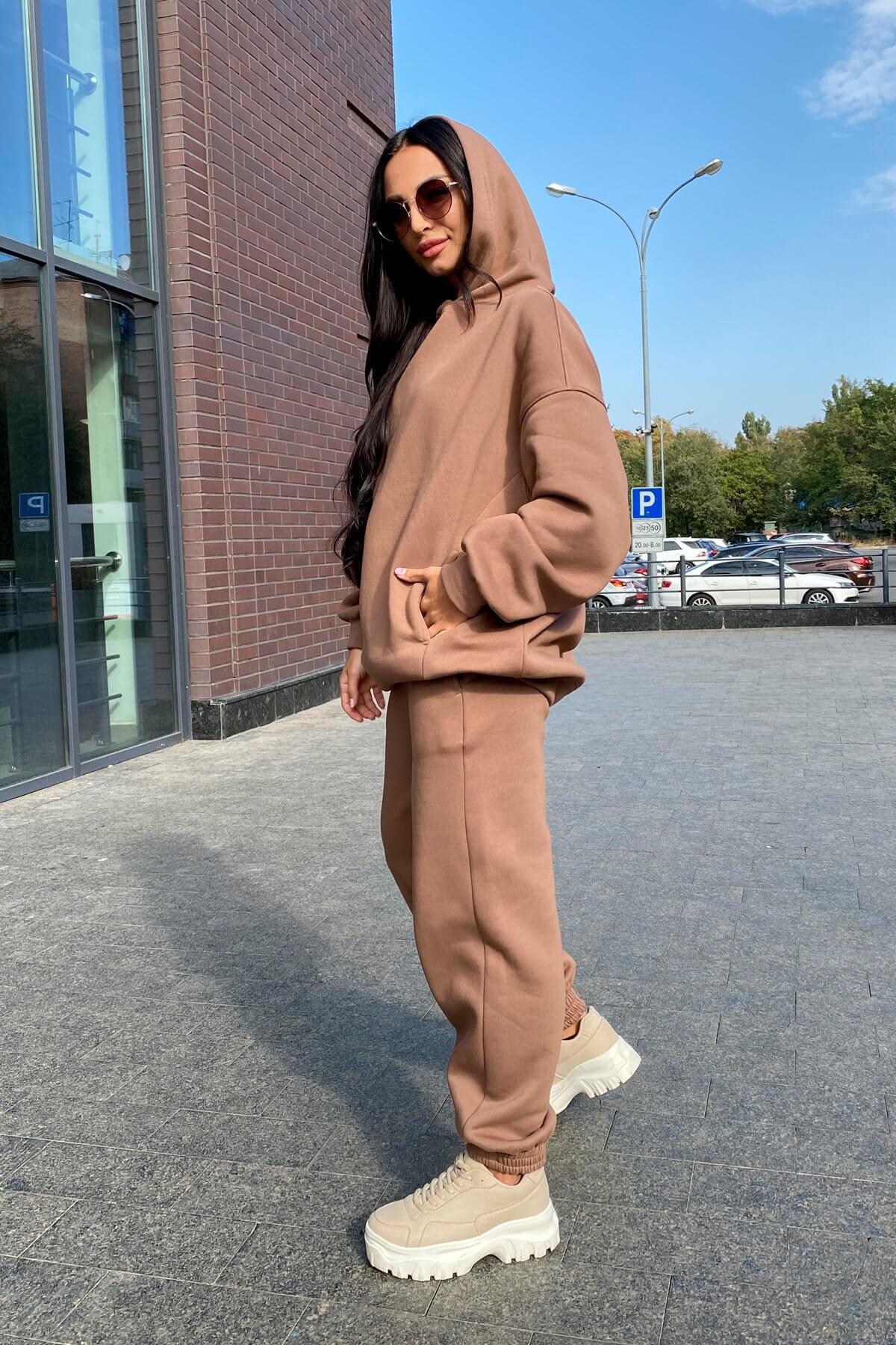 Solid Color Hoodie Outfit