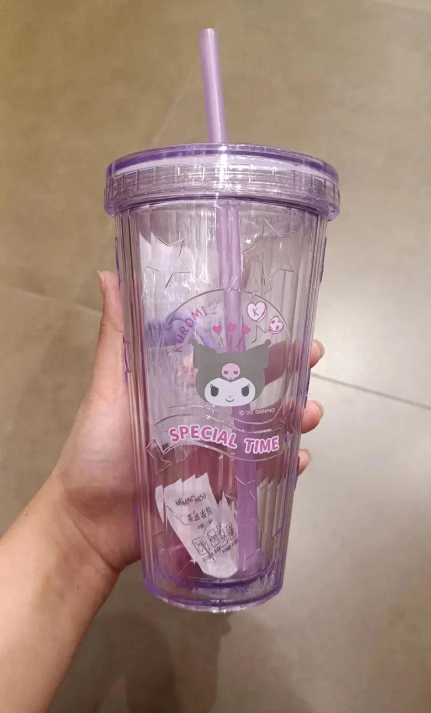 'Special Time' Sanrio Plastic Straw Cup