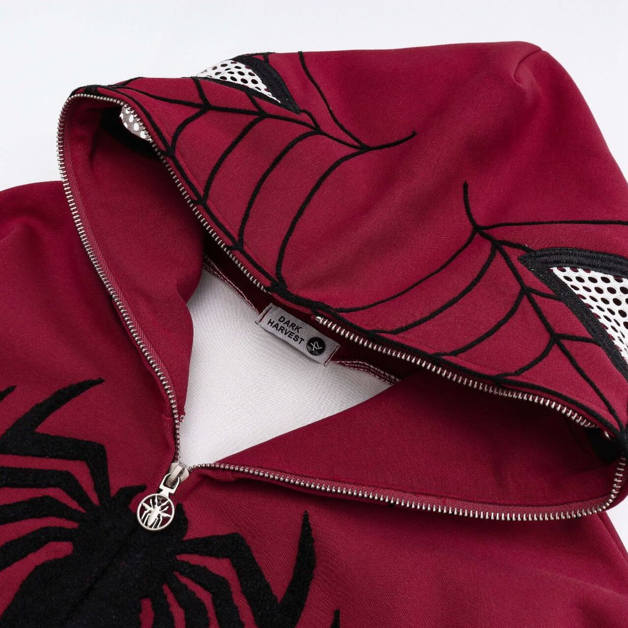 Spidey Web Full Zip Up Hoodie