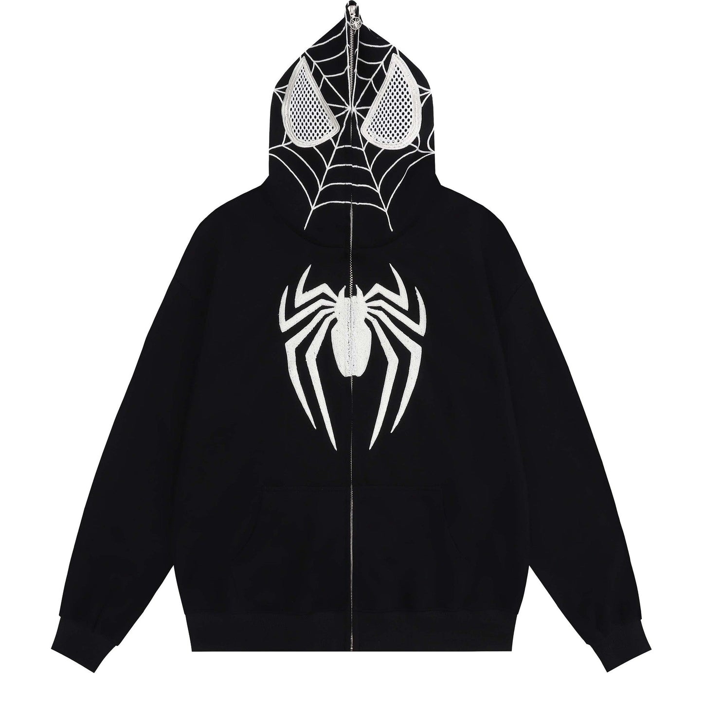 Spidey Web Full Zip Up Hoodie