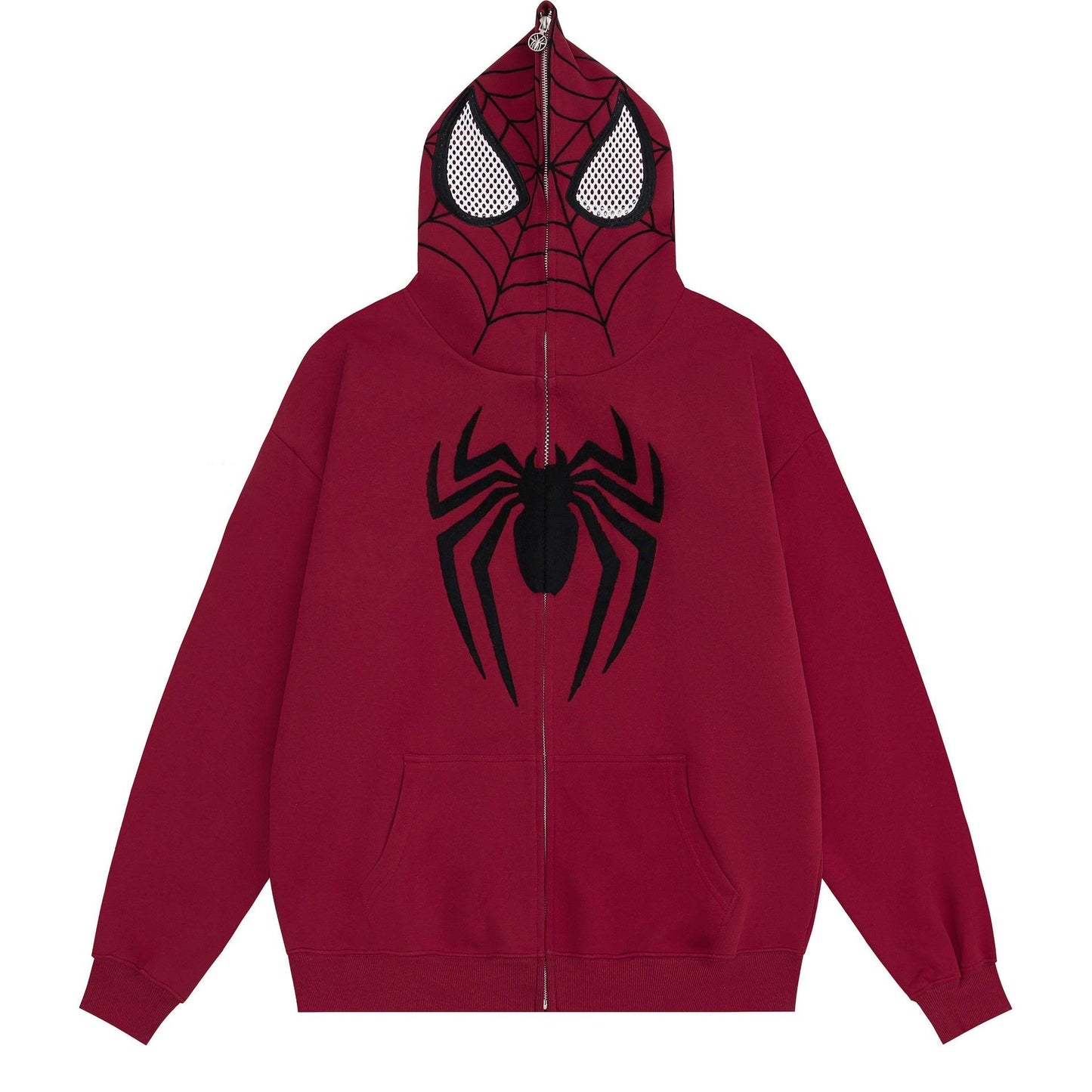 Spidey Web Full Zip Up Hoodie