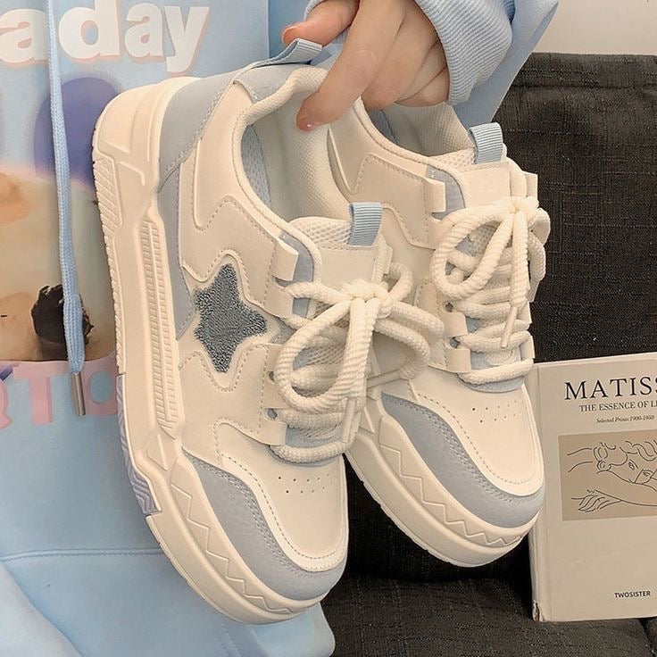 Star Pastel Platform Sneakers