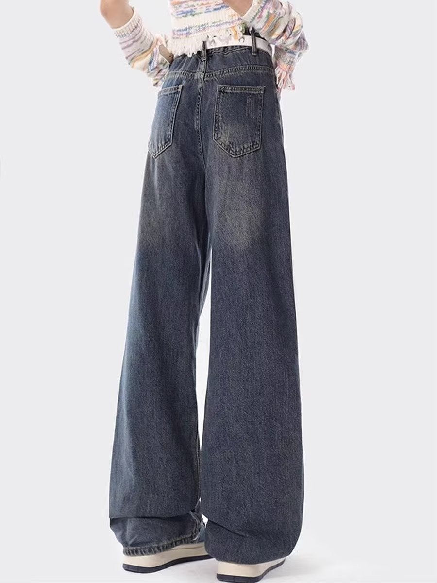 Star Patchwork Darring Display Denim Pants