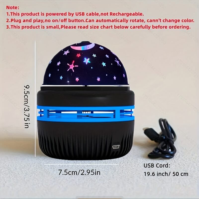 Star Projector Night Light