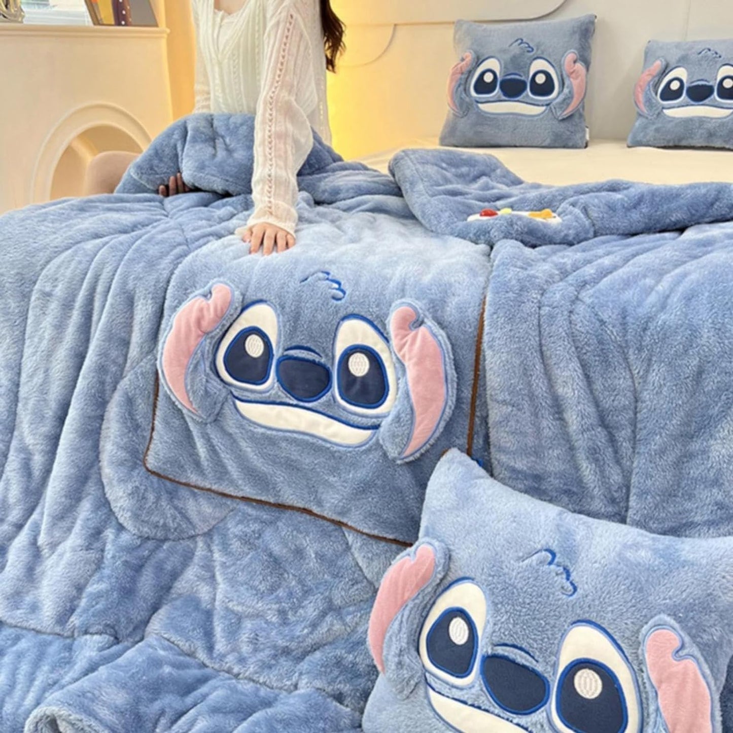 Stitch Pillow Blanket