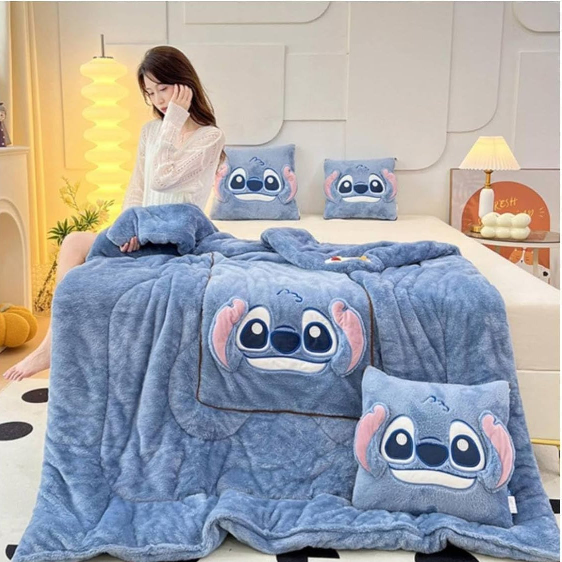 Stitch Pillow Blanket