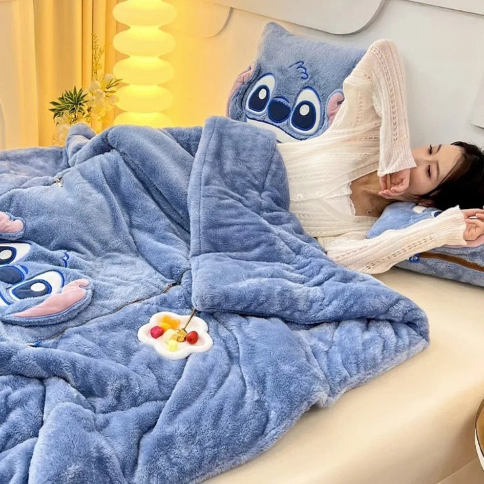 Stitch Pillow Blanket