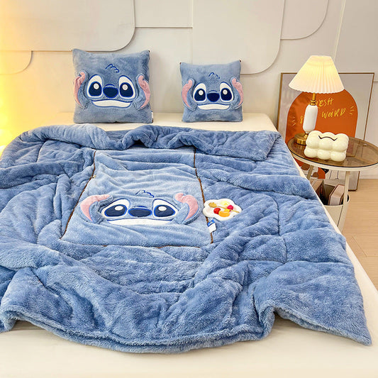 Stitch Pillow Blanket