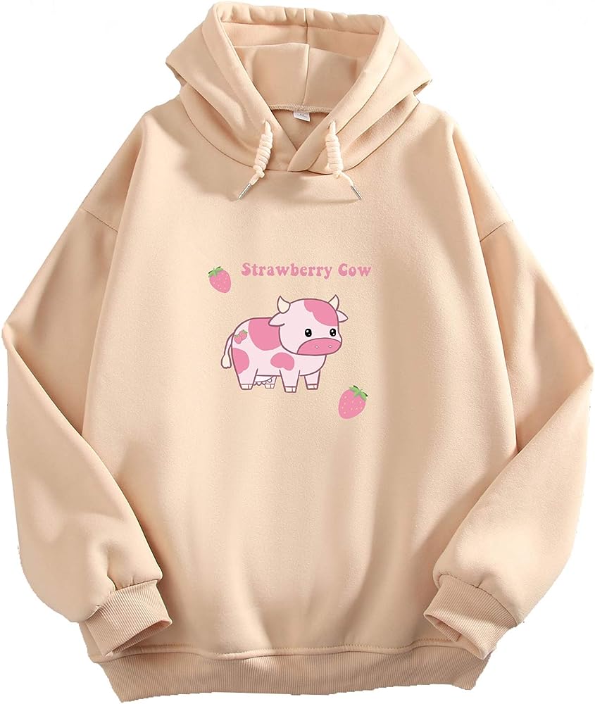 Strawberry Cow Hoodie