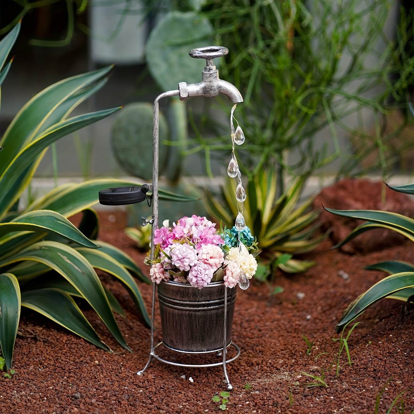 Tap Water Drops Solar Light