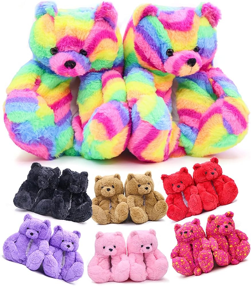 Teddy Bear Slippers