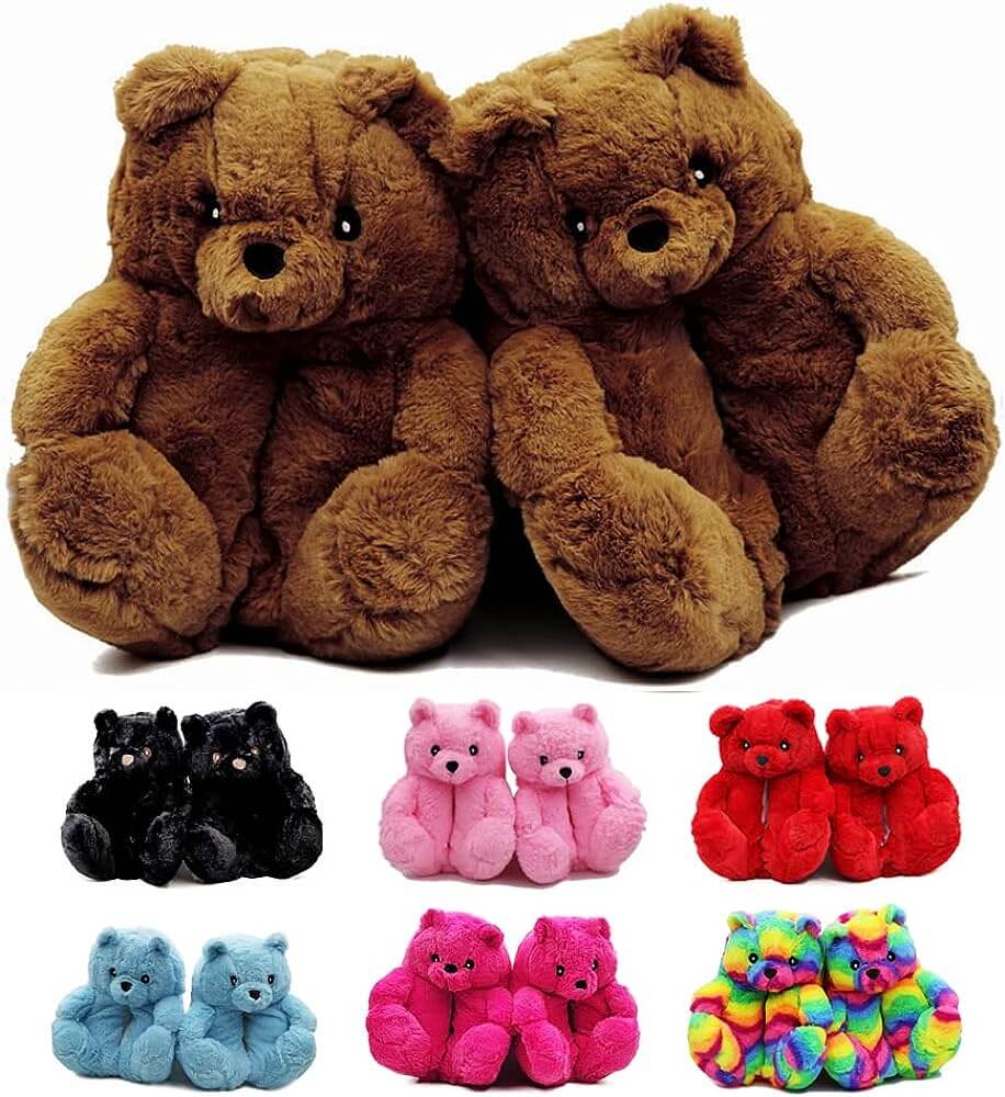 Teddy Bear Slippers