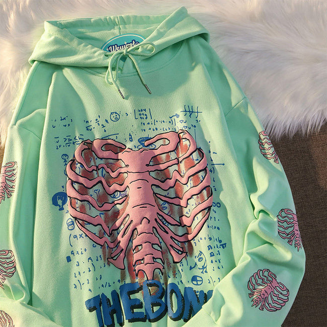 The Bone Rib Cage Hoodie