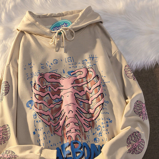 The Bone Rib Cage Hoodie