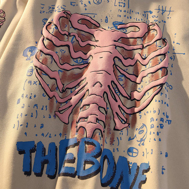 The Bone Rib Cage Hoodie