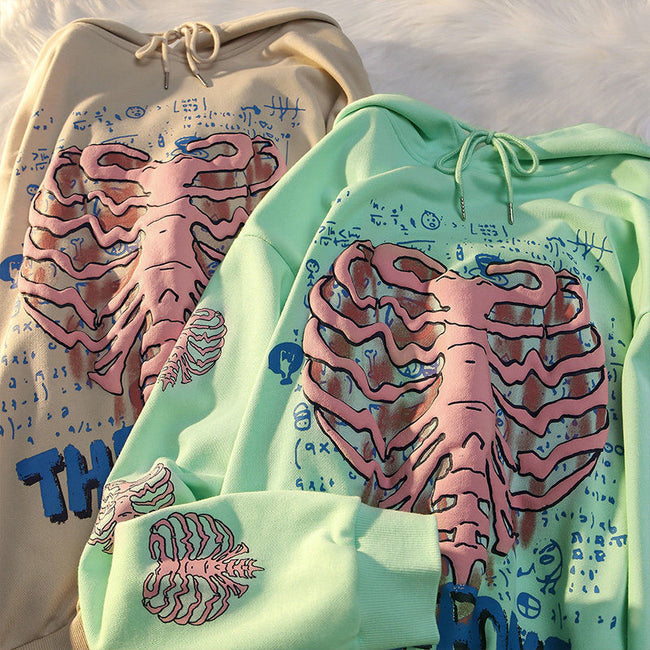 The Bone Rib Cage Hoodie