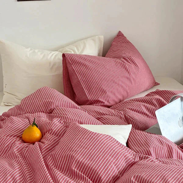 Thin Stripe Bedding Set