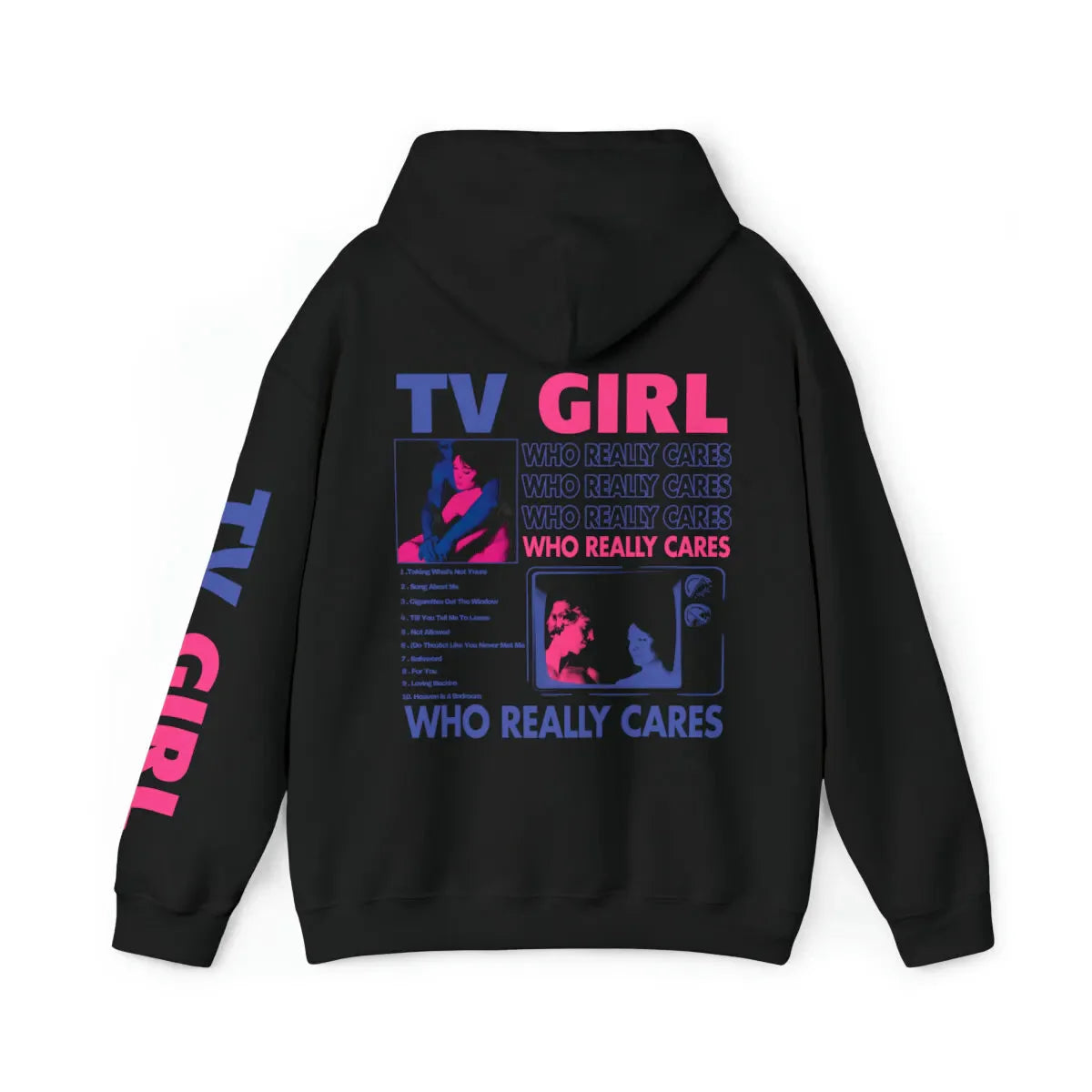 "TV Girl Who Really Cares" Hoodie