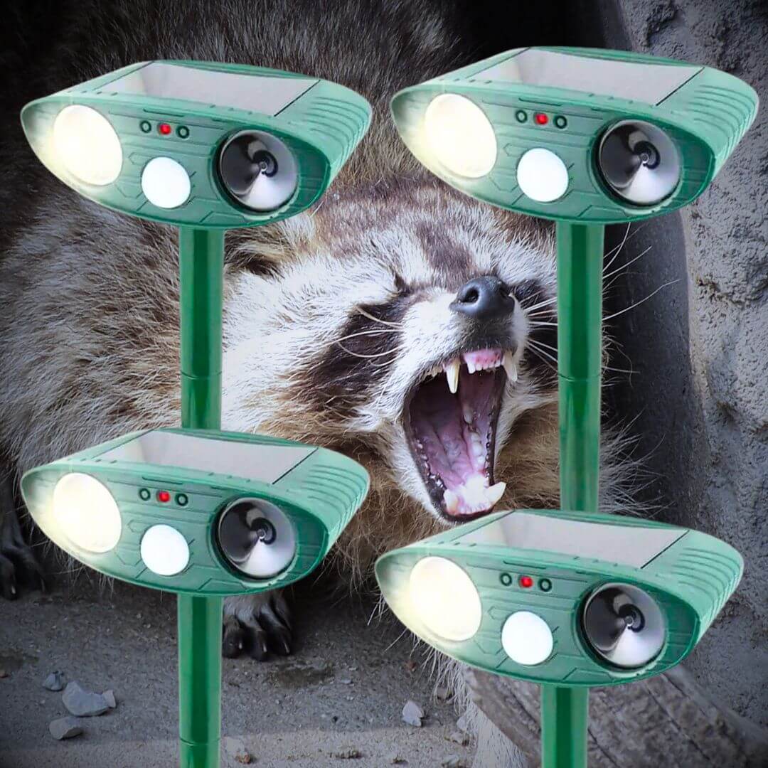 Ultrasonic Racoon Repeller