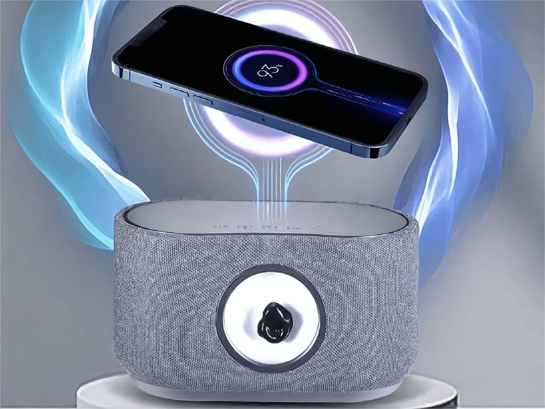 Venom Magnetic Fluid Wireless Charging Speaker