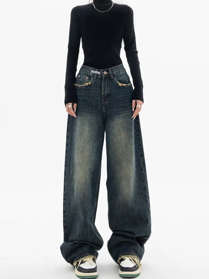 Vintage High Waist Women's Jeans