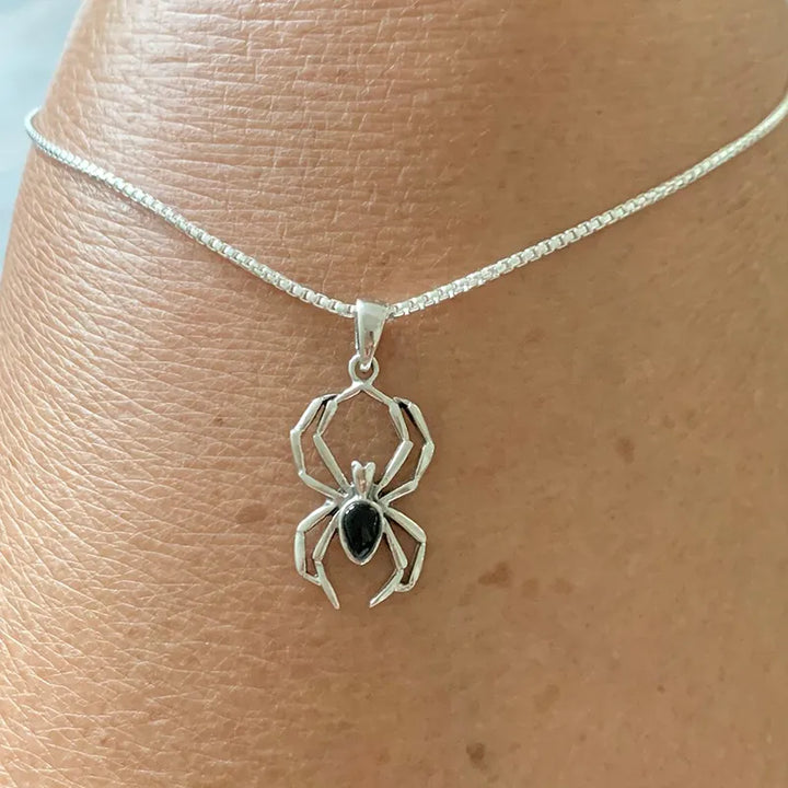 Y2k Spider Necklace