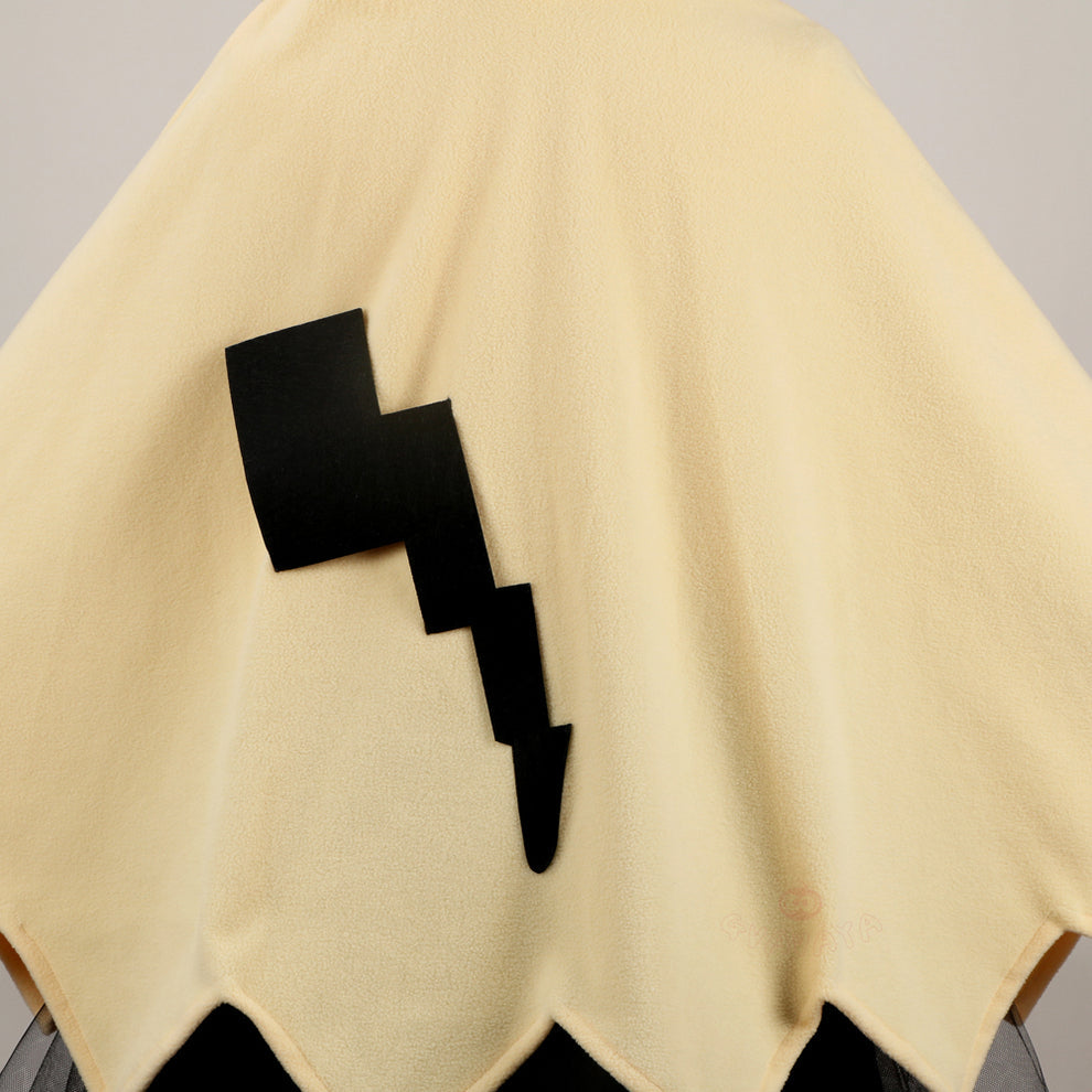 Yellow Mimikyu Cloak Cosplay Costume