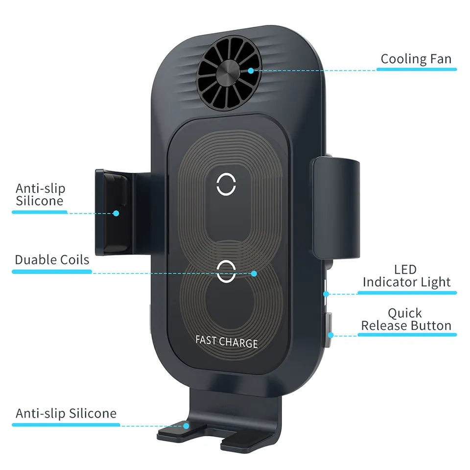 Z Flip 5 and 4 Car Mount Wireless Charger | Samsung Galaxy