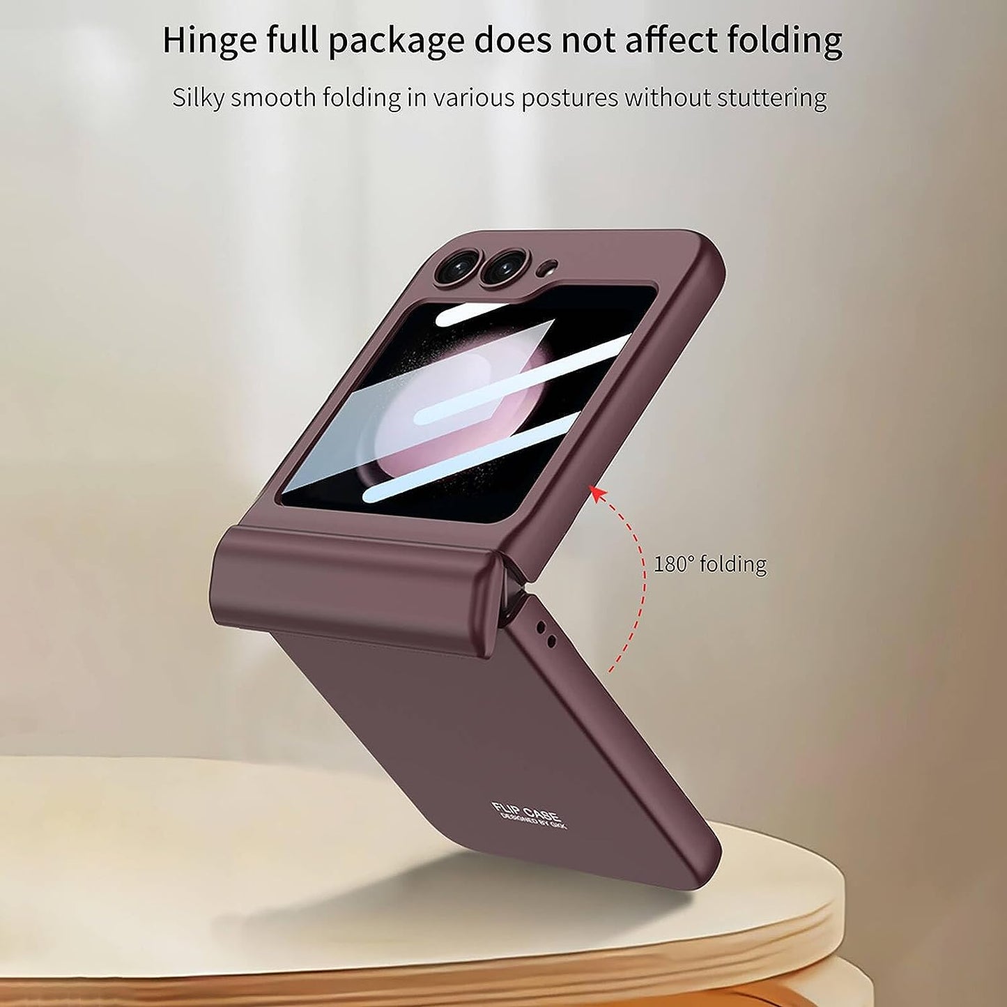 Z Flip 5 Hinge Case with Screen Protector